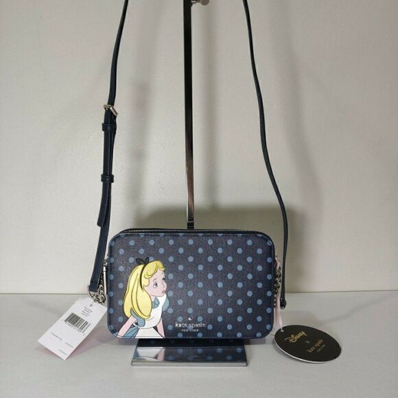 NWT WLR00610 Disney x Kate Spade Alice in Wonderland Crossbody Handbag - Picture 1 of 8